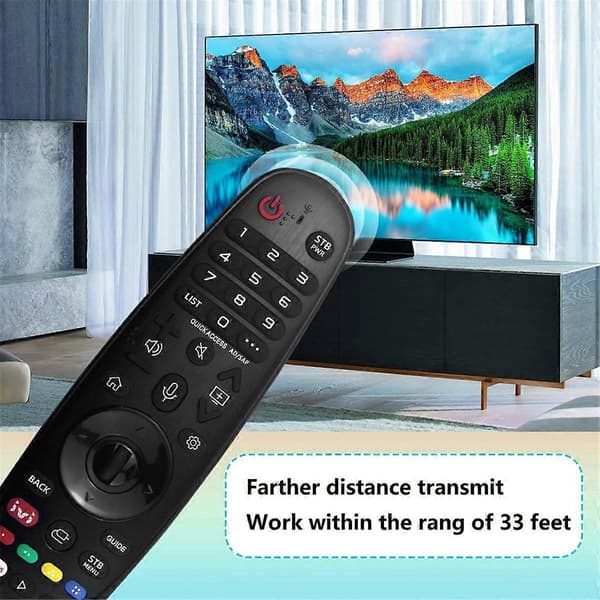Stemmekontroll med mikrofon Airmouse for 2020 AI ThinQ Smart TV_tfrf
