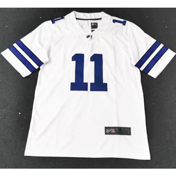 Herr Micah Parsons Navy Dallas Cowboys Reissue Jersey vit—XL zdq