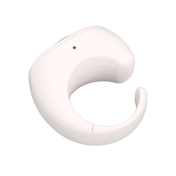 Smart Ring Kontroller Bluetooth 5.3 Trådløs Fjernkontroll Sidevender for Tik Tok Elektronisk Bok Hvit