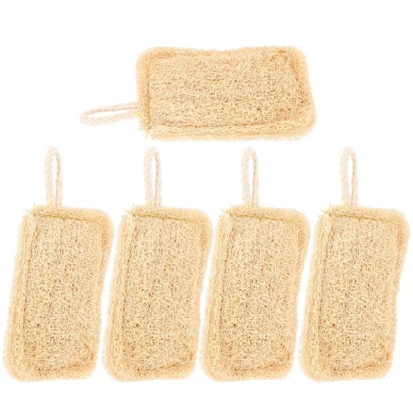 5 Pcs Dish Brush with Soap Dispenser for Dishes Bathroom Scrubber
