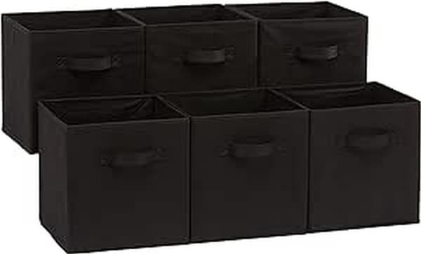 Sammenfoldelig opbevaringsboks - Diverse opbevaringskurv - 30*30*30CM - Stofopbevaringsboks