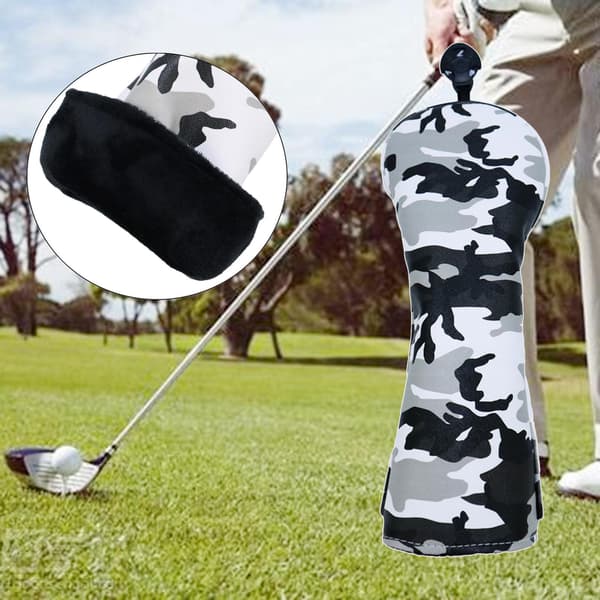 1/2/3 Til Golf Head Covers Driver Fairway Wood Cover med Grå Nr. 3 Grey No 3 1 Pc