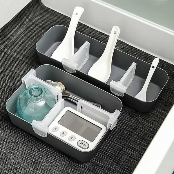 Kylskåpsavdelare Plast Kylskåpshylla Kylskåpsavskiljare Håller snyggt Hyllplanerare (3 set, genomskinlig) zdq
