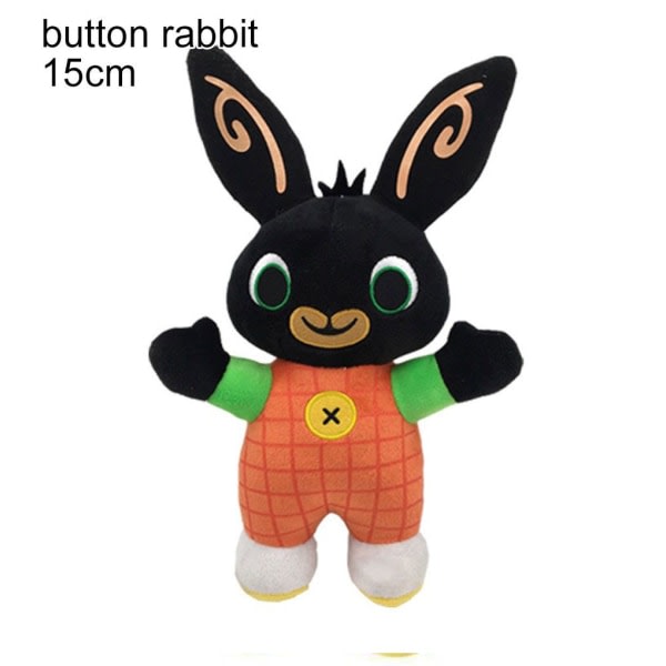 15-37 cm Bing plyschlelu Bunny Rabbit Doll 15CMKNAPP KANIN 15cm button rabbit 15cm