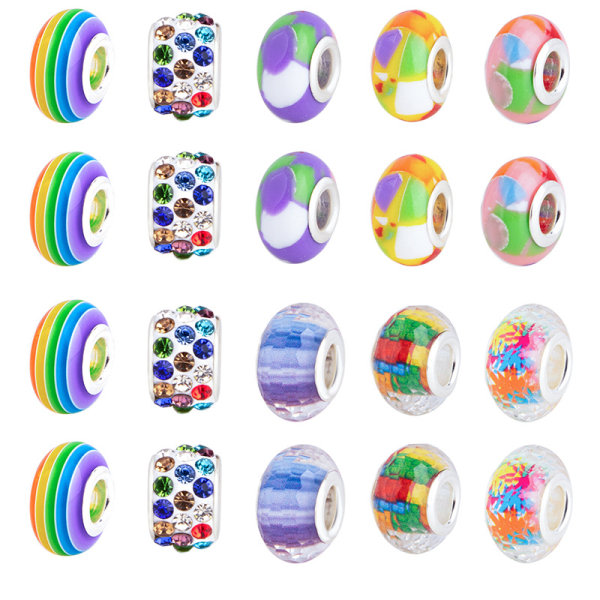 Julklapp - DIY Kids Ocean Collection Armbåndsett i Color Beaded Gift Box CDQ