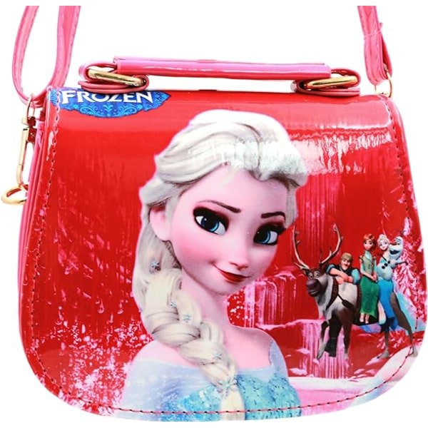 Små flickor Crossbody-plånbøker, Princess handväska for barn flicka kvinne