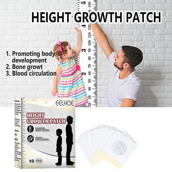 Body Height Enhancer Foot Patch 10. fremme cirkulation Høj vækst fot