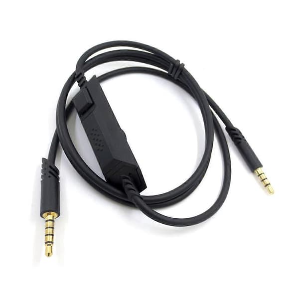 Svart lyd hodetelefonkabel for Astro A10 A40 Gaming Headset_tfrf