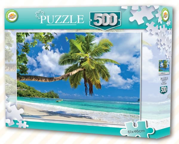 Ocean Seychellene Strandpuslespill - 500 biter 472