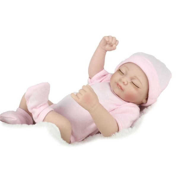 DOLL Reborn Silikon Håndlavet Livagtig Pige Baby Doll Realistisk