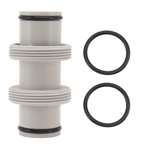 Pool slangadapter 1,5 tommer til 1,5 tommer lige kobling pool slangeforbindelse pool gevindslangeforbindelse til Intex