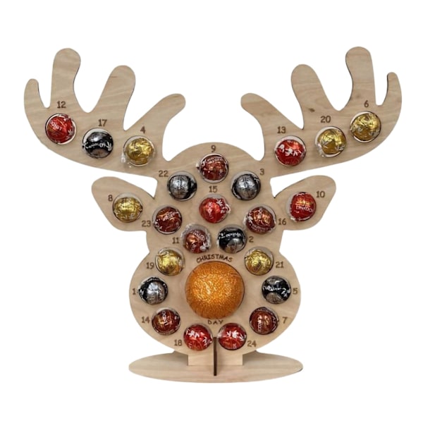 2023 Adventskalender - Tretre med sjokolade for juledekorasjon Style 2