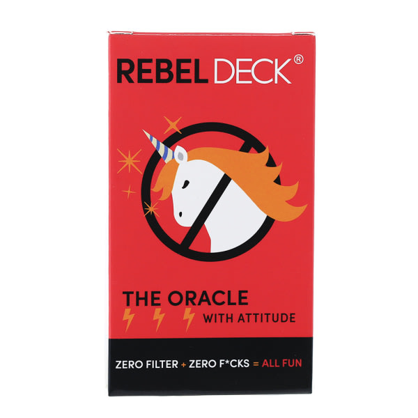 REBEL Oracle Deck tarot Divination card zdq