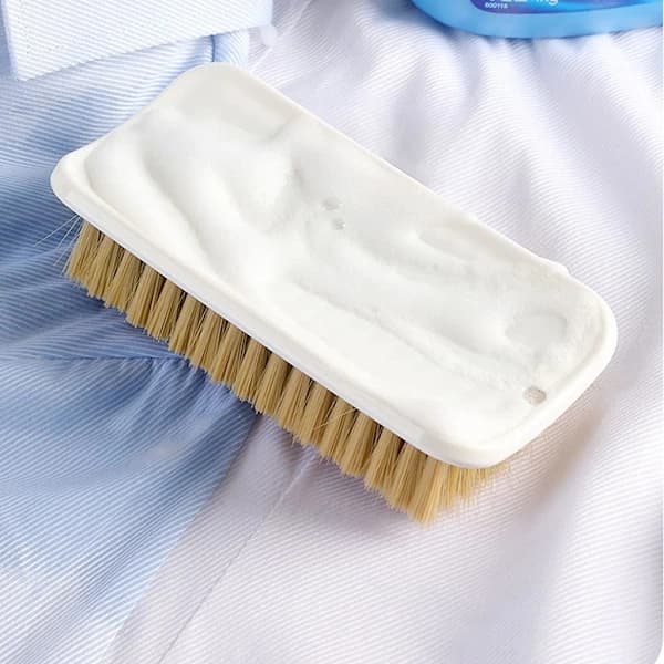 Plastic Shoe Brush, Laundry Brush, Hand Scrubbing Tool, Brush, White