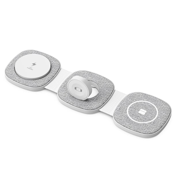 Foldbar Trådløs Oplader – Ladestation til flere enheder 274