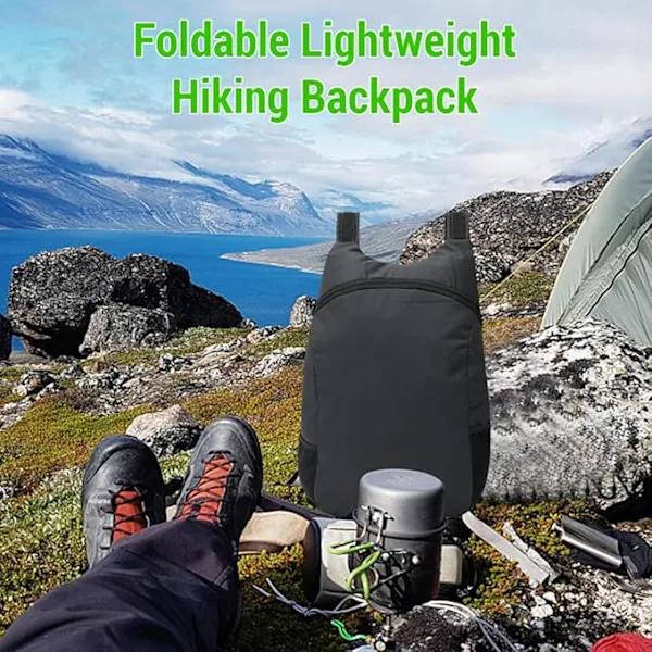 Foldable Mountaineering Backpack Lightweight Camping Backpack 15L Outdoor Travel Backpack