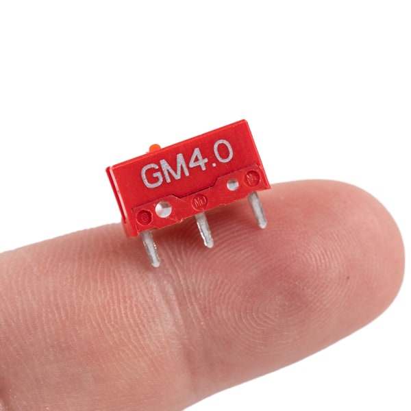 2st Kailh GM4.0 Mus Micro Switch 60 miljoner klick livslängd Datormusknapp one size