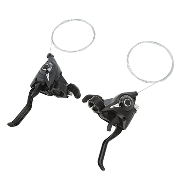2 st EF51 Cykelbromshandtag i Aluminiumlegering 21-Växlad Bromshandtag Mountainbike Enstycke Styrbromsreglage Delar 0.5