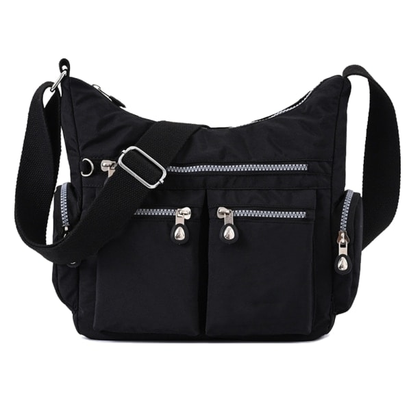 Nylon, enkeltaksel dametaske, nylon