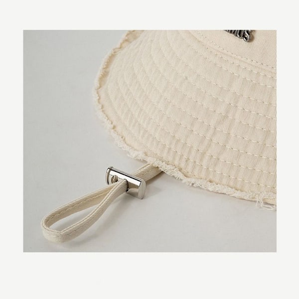 Bucket Hat Dam Cap VIT White