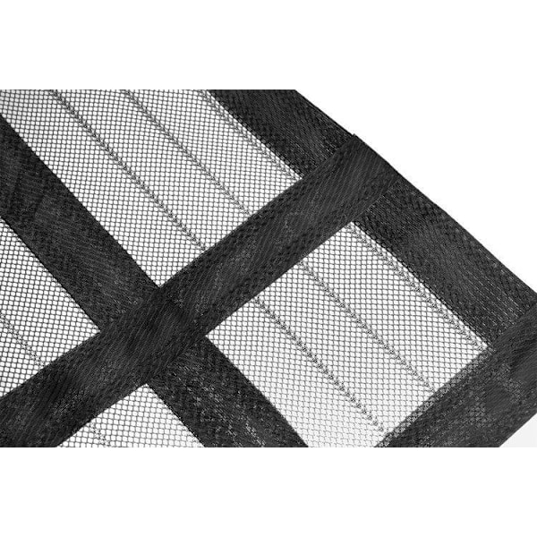 Insektsnettdør 100x220 Insektbeskyttelse Magnet Myggnett - Perfekt black