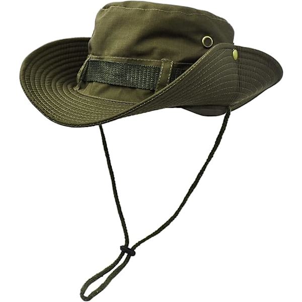 Solhatt med bred brem, dobbeltlagsdesign_tfrf