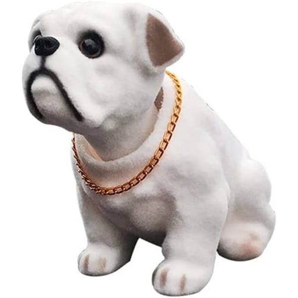 Kreativ bildekoration - Söt hund som skakar på huvudet - Bilfigurer - Rörligt huvud - Hund för bildekoration - Presenter