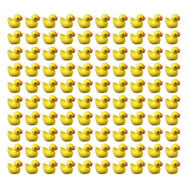 100/200 st Mini Gummi Ankor Miniatyr Harts Ankor Gula Små D- Perfekt 200pcs yellow 200pcs