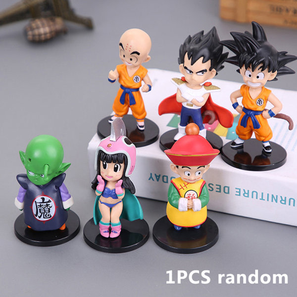 CDQ Dragon Ball Z Super Saiyan Son Goku Gohan Figurer Leksaker Dockor