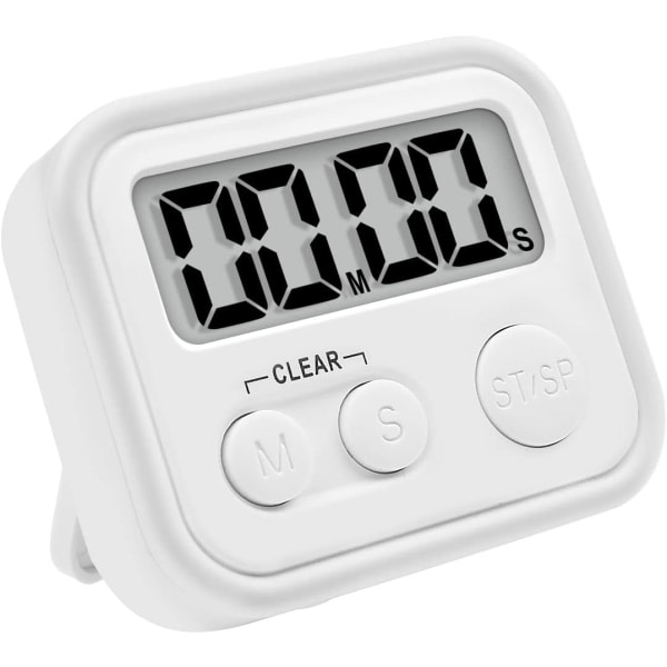 Digital kökstimer för matlagning, magnetisk timer med högt larm och nedräkningstimer för matlagning, matlagning, studier, träning, CDQ