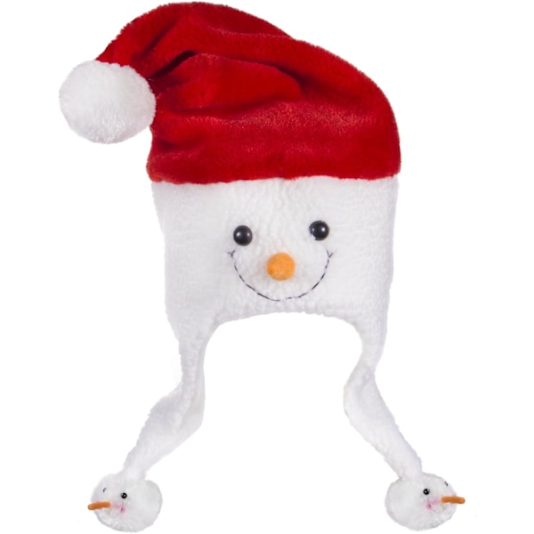 Plysch Frosty Snowman Christmas Novelty Hats (Plush Snowman)