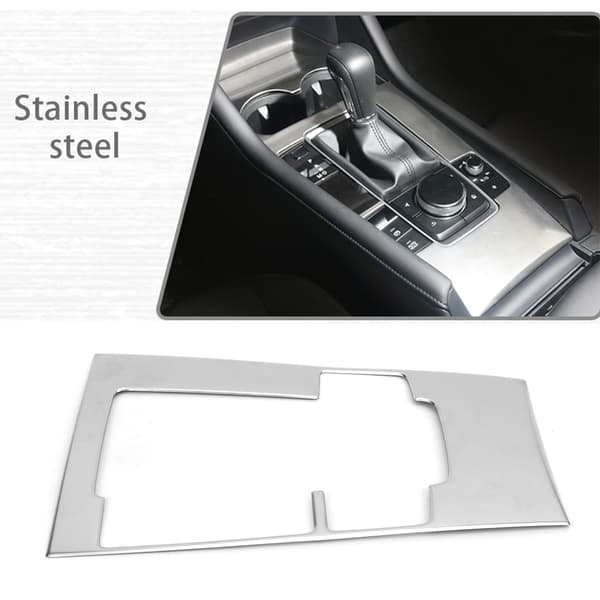 Bil Gear Shift Panel Trim Venstre Side Fører Center Udskiftning til Mazda 3 2019‑2021