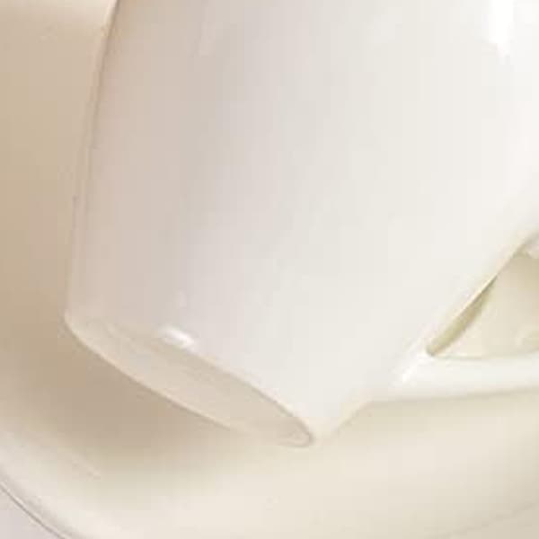 Porcelæn Espresso-kop med underkop, Espresso-kop, 80 ml/2,7 oz-tfrf White