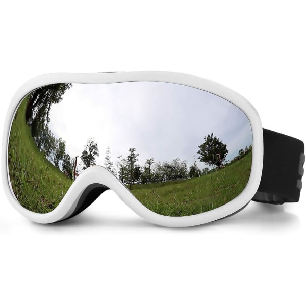 CDQ Skidglasögon - Bär glasögon Snowboard Skidglasögon med anti-dimma D