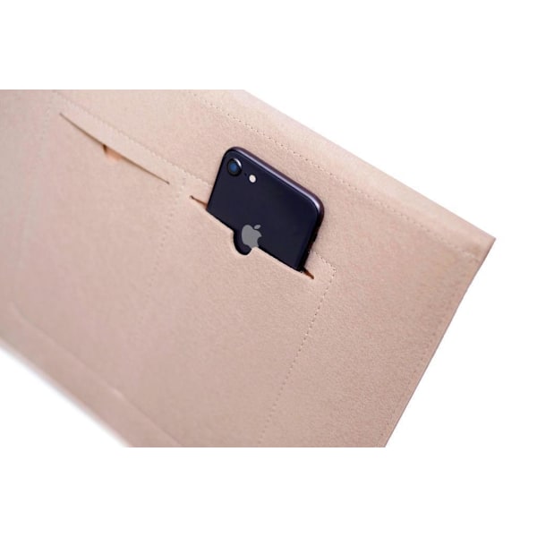 Macbook Pro 13 & 15 Tommer Computeretui Filt grå gray 15 tum