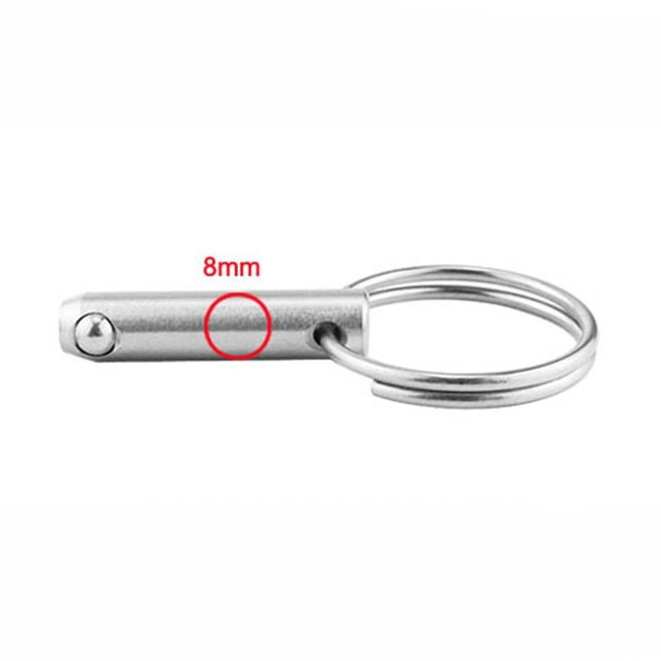 2 stk Hurtigudløsningspind Hardware Tilbehørssæt Bimini Top Pin