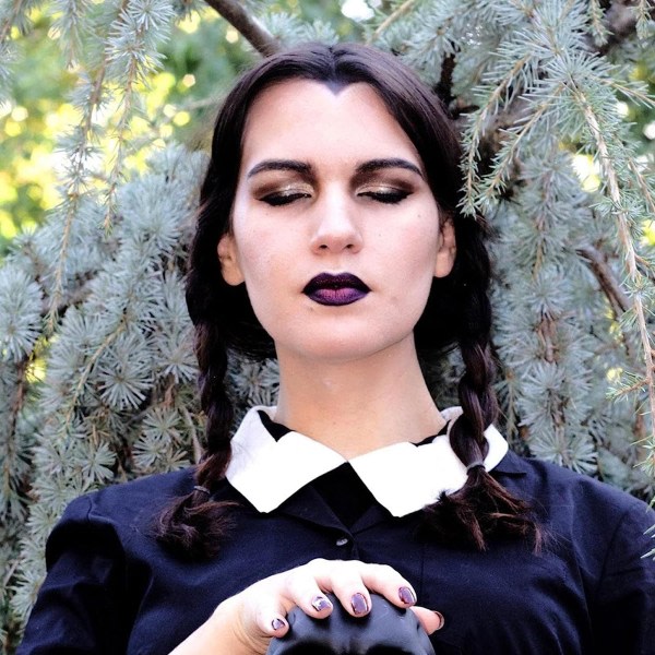 Wednesday Addams -peruukki Täydellinen pehmeä ja mukava kostyymiperuukki naisille Cosplay-juhliin oletusarvoisesti