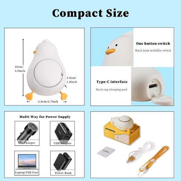 Hängande halsfläkt Mini USB Laddningsfläkt 3 hastigheter Bärbar handfläkt Uppladdningsbart batteri för resor, kontor, hem, CDQ