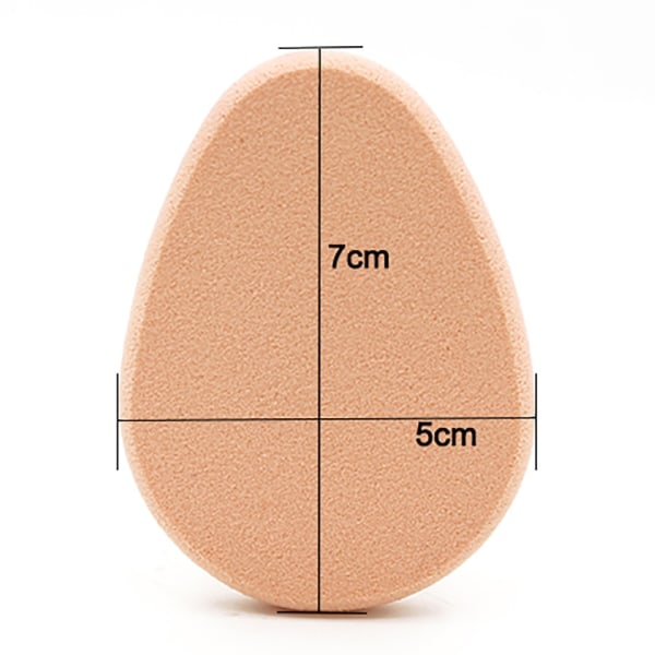 Kasvojen tasoittava meikkisieni Beauty Foundation Sponge Puff 5 kpl