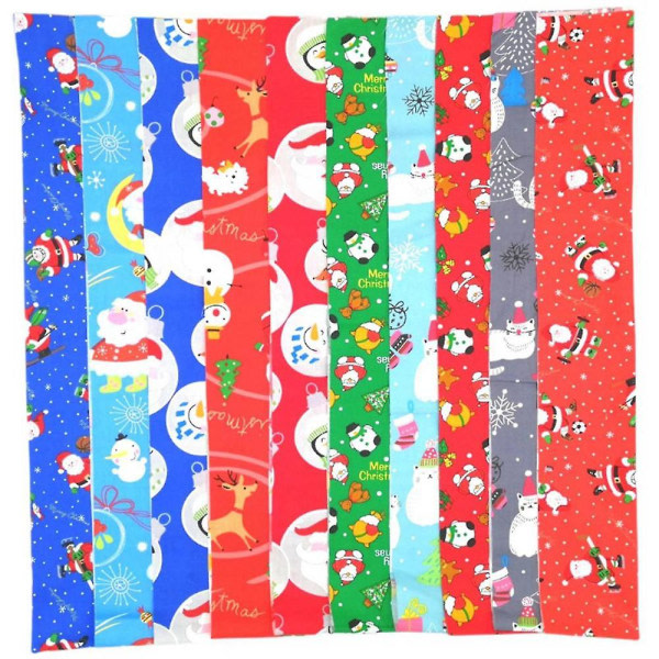 40 mønstre Jelly Roll Tyg, til quiltning, med forskellige mønstre