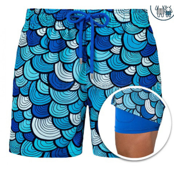 Badbyxor for män Simshorts Board Shorts Quick Dry Beach Shorts-DK6020 zdq