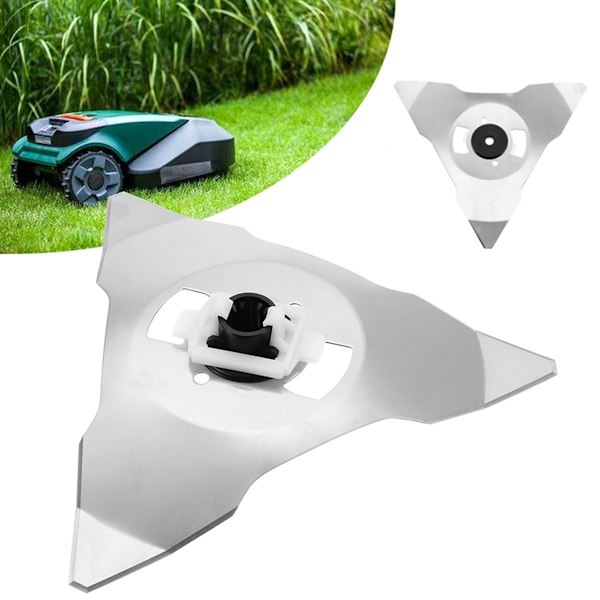 2-Pack - Blad för Robomow RS/MS – Gräsklipparblad Silver Silver