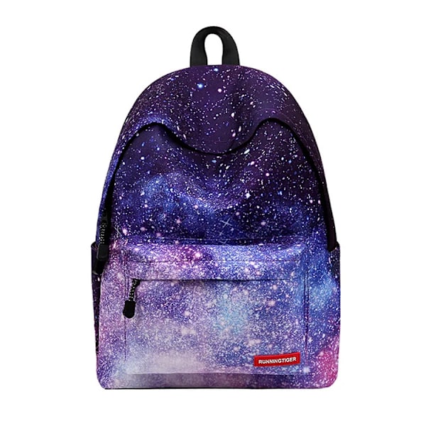 2023 ny skoletaske rygsæk teenager barn skoleva starry sky backpack