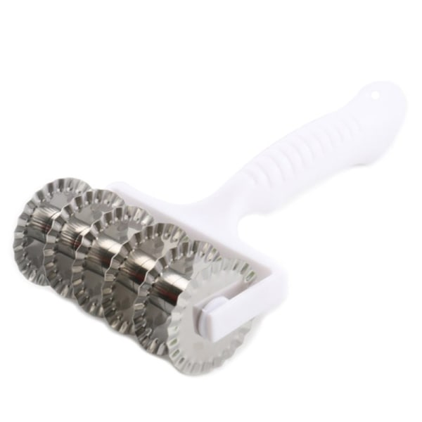 och Clean Dough Flexible Roller Blade Pasta Rostfritt St?l Pi White one size