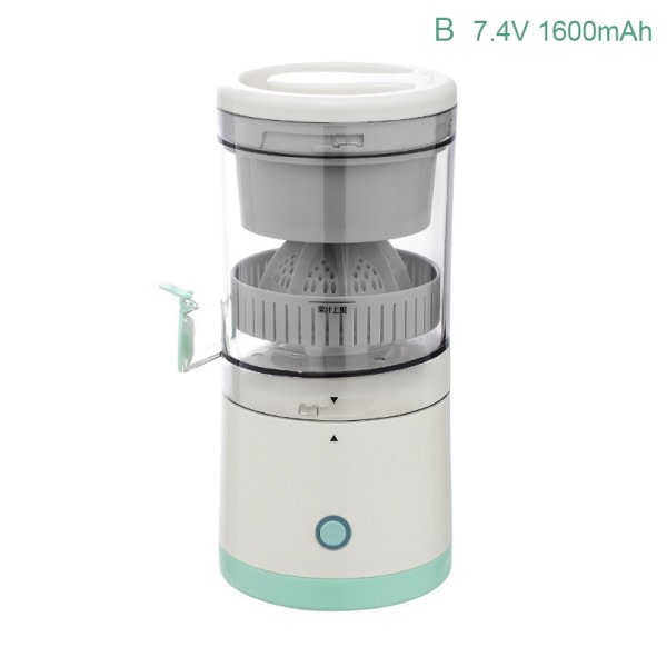 1 stk bærbar trådløs slow juicer USB oppladbar elektrisk jui B onesize