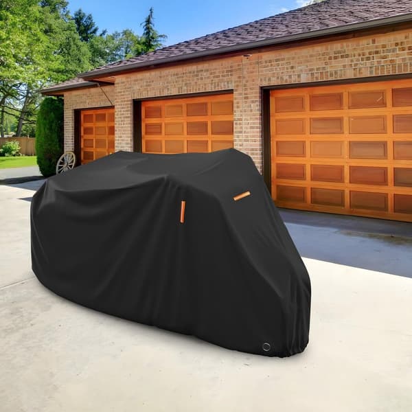 Premium Cover - Tricycle - Full Coverage - Protection - Tricycle - with - Lock Hole - Storage Bag - 1 - 3 - Bikes - Suitable