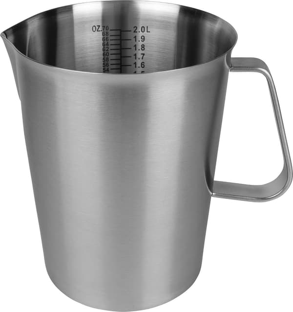 Mätkopp med hällpip - Mätkoppar med skala - 2 liter - Mätkoppar - Mätkopp - Koppar - Mätkanna ...
