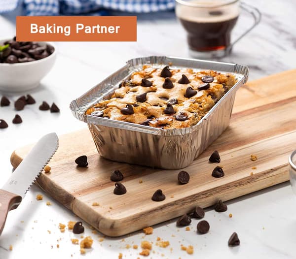 Heavy Duty Steam Table Pans, Even Heat Distribution For Optimal Cooking Performance, Multi-Purpose Catering Party Grilling Baking Roasting Cooking