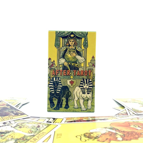 Efter Tarot-kortlek Spådom Ödesdivination Familjefest Flerfärgad one size