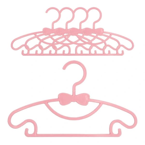 Children's hangers (5-pack) pink rosa